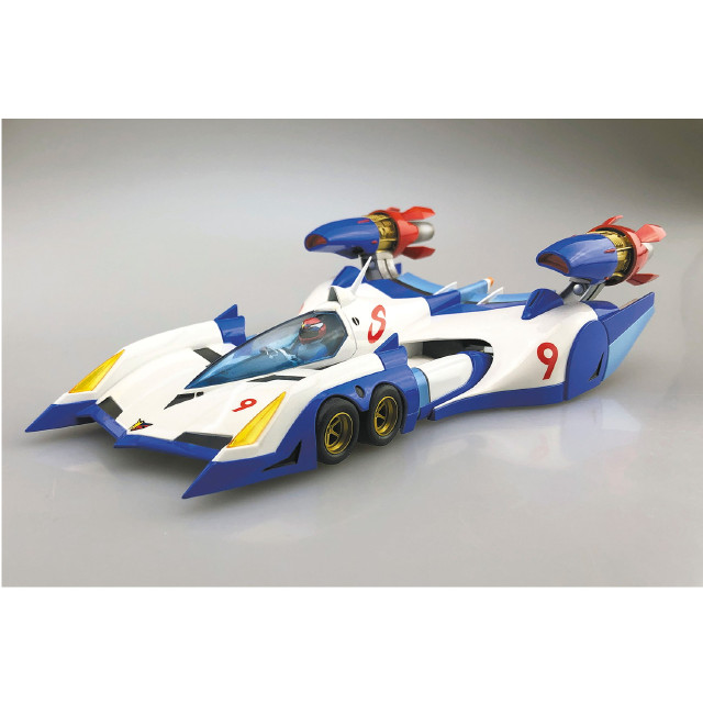 [PTM] 1/24 サイバーフォーミュラ No.6 νアスラーダ AKF-0 エアロモード/エアロブーストモード/スパイラルブーストモード 新世紀GPXサイバーフォーミュラSAGA プラモデル(202227) アオシマ