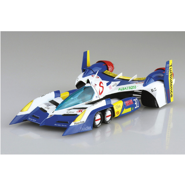 [PTM] 1/24 サイバーフォーミュラ No.9 スーパーアスラーダ AKF-11 エアロモード/ エアロブーストモード 新世紀GPXサイバーフォーミュラ11(ダブルワン) プラモデル(202241) アオシマ