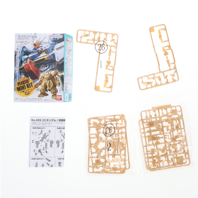 [PTM] (単品)(食玩) ZZガンダム ガンダムアーティファクト 第5弾 機動戦士ガンダムZZ(ダブルゼータ) プラモデル バンダイ
