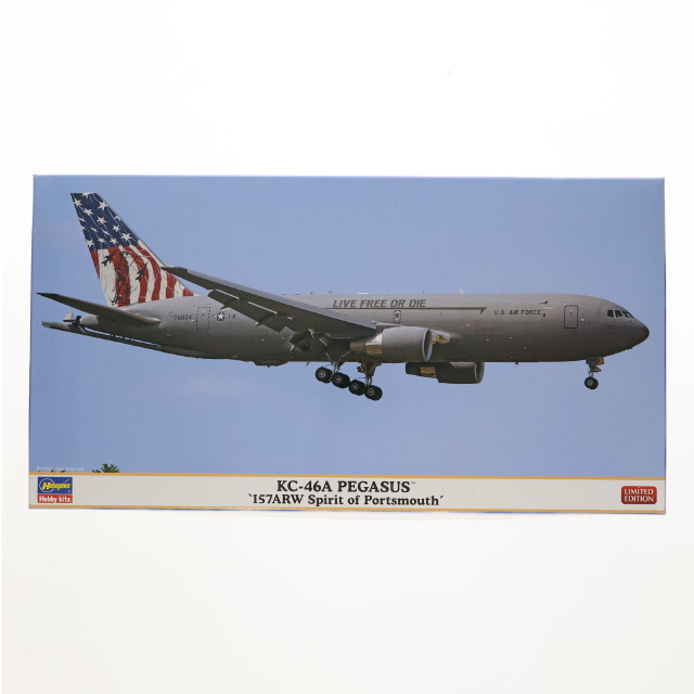 [PTM] 1/200 KC-46A ペガサス 第157空中給油航空団 スピリット オブ ポーツマス プラモデル(10865) ハセガワ