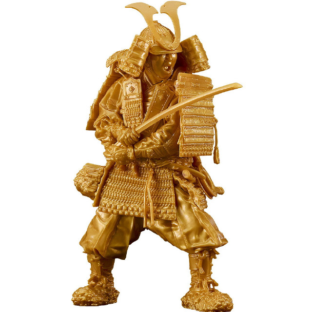 [PTM] PLAMAX 1/12 鎌倉時代の鎧武者 黄金の装(おうごんのそう) Gold Color edition プラモデル マックスファクトリー