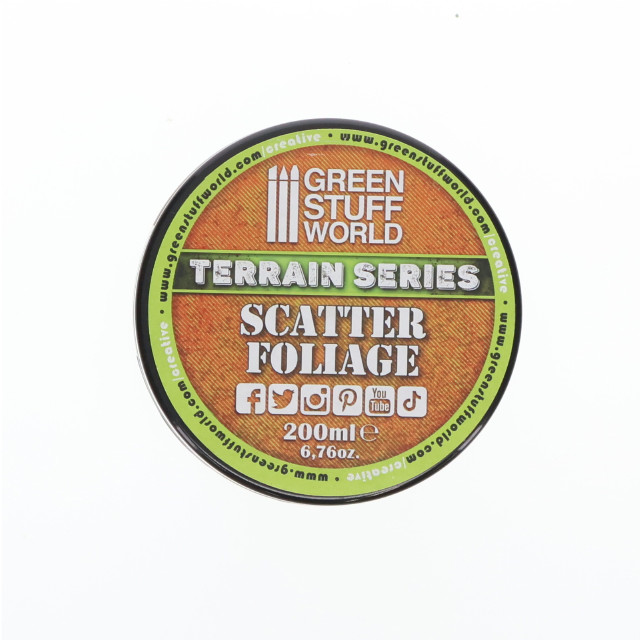 [PTM] ランドスケープ用パウダーリーフ ドライグリーン(200ml) プラモデル用アクセサリ(GSWD-11175) Green Stuff World(グリーンスタッフワールド)