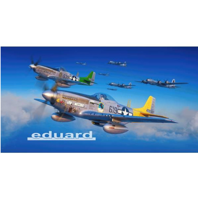 [PTM] 1/72 リミテッドエディション 『テイルズオブ硫黄島』 P-51D デュアルコンボ プラモデル(EG2152) Eduard(エデュアルド)