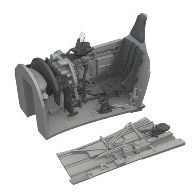 [PTM] 1/48 P-40E コックピット 後期型シート(エデュアルド用) プラモデル用アクセサリ(EG6481124) Eduard(エデュアルド)