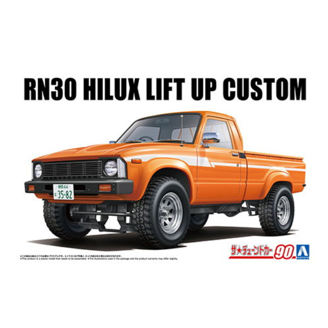 [PTM] (再販) ザ・チューンドカー No.90 1/24 RN30 ハイラックス リフトアップ カスタム '78(トヨタ) プラモデル(068496) アオシマ