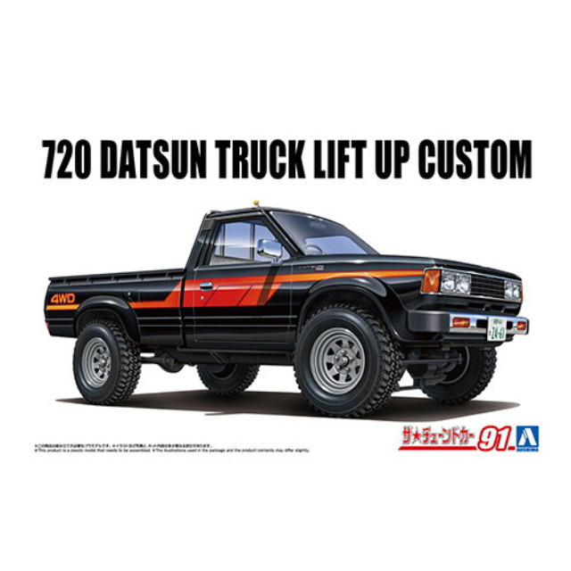 [PTM] (再販) ザ・チューンドカー No.91 1/24 720 ダットサン トラック リフトアップ カスタム '82(ニッサン) プラモデル(068502) アオシマ