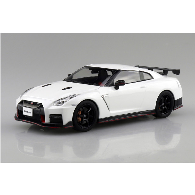 [PTM] 楽プラ スナップカー No.05-BW 1/24 R35 NISSAN GT-R NISMO 2017 ブリリアントホワイトパール プラモデル(067864) アオシマ