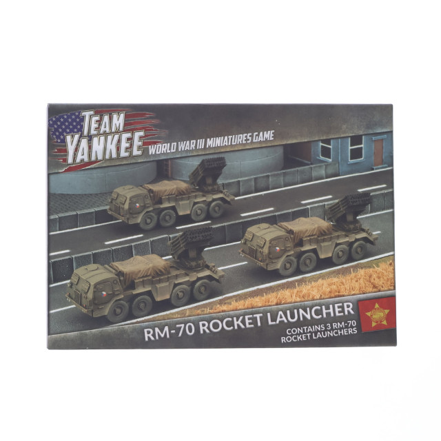 [PTM] World War III: Team Yankee: Czechoslovak: 1/100 RM-70 Rocket Launcher Battery プラモデル Battlefront Miniatures