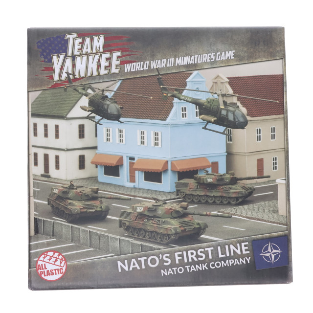 [PTM] Team Yankee: 1/100 NATO's Front Line NATO Tank Company プラモデル Battlefront Miniatures