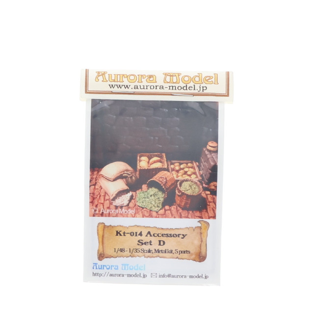 [PTM] KT-014 1/32 1/48 Accessory Set D(アクセサリーセットD) ホワイトメタルトキット プラモデル用アクセサリ オーロラモデル(Aurora Model)
