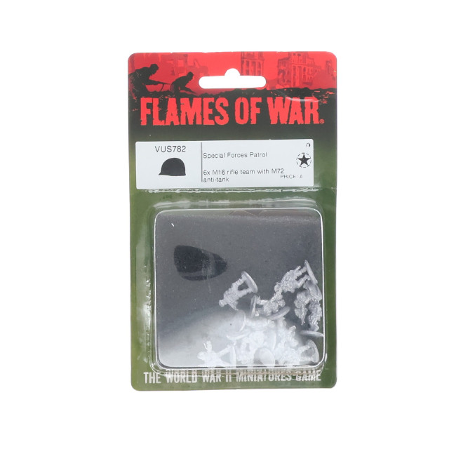 [PTM] Flames of War(フレイムズ・オブ・ウォー) US Special Forces Patrol プラモデル(VUS782) Battlefront Miniatures