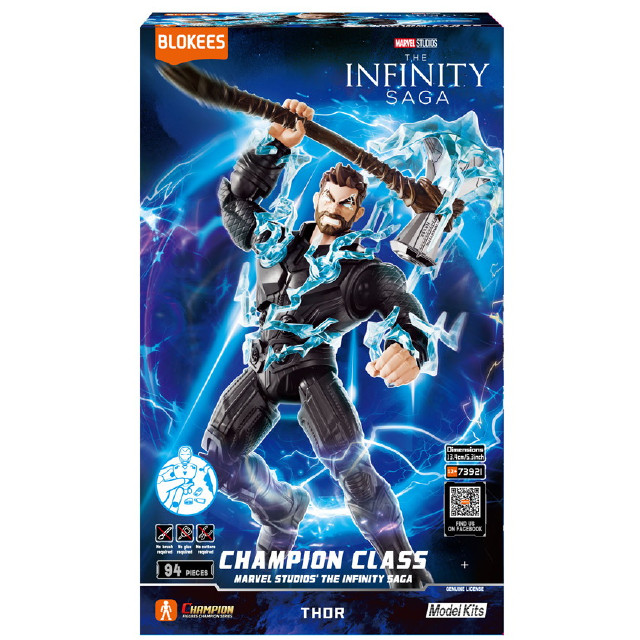 [PTM] CHAMPION CLASSシリーズ ソー Marvel Studios: The Infinity Saga(マーベル・スタジオ: インフィニティ・サーガ) プラモデル 童友社