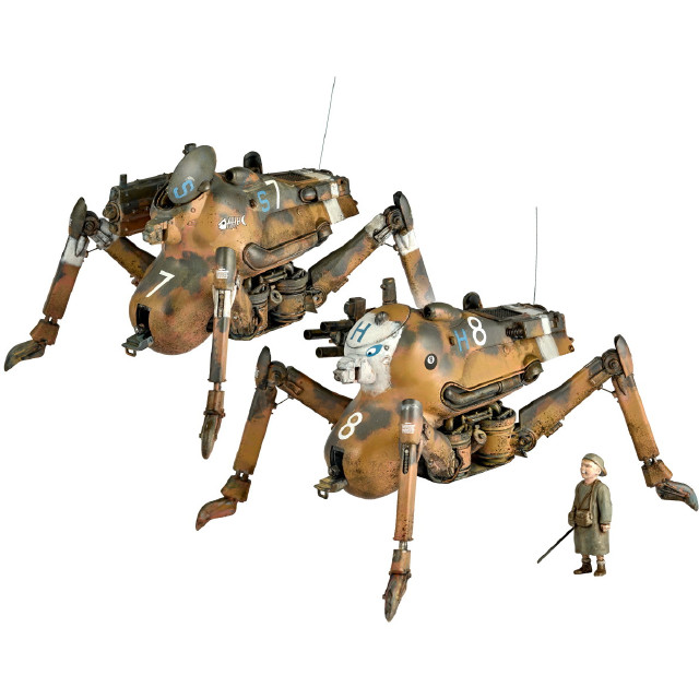 [PTM] ARTPLA 1/35 グラジエーターG1/G2&スマイルエディ・アムゼル Ma.K. マシーネンクリーガー プラモデル(AP049) 海洋堂