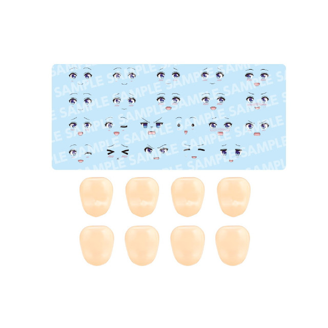 [PTM] 創彩少女庭園 1/10 カスタマイズフェイス&デカールセット Vol.10【らぐほのえりかデザイン 佐伯リツカ用A】(さえきりつか) プラモデル用アクセサリ(JK074) コトブキヤ