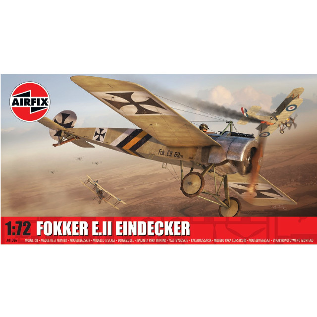 [PTM] (再販) 1/72 フォッカー EII アインデッカー プラモデル(X1086) AIRFIX(エアフィックス)