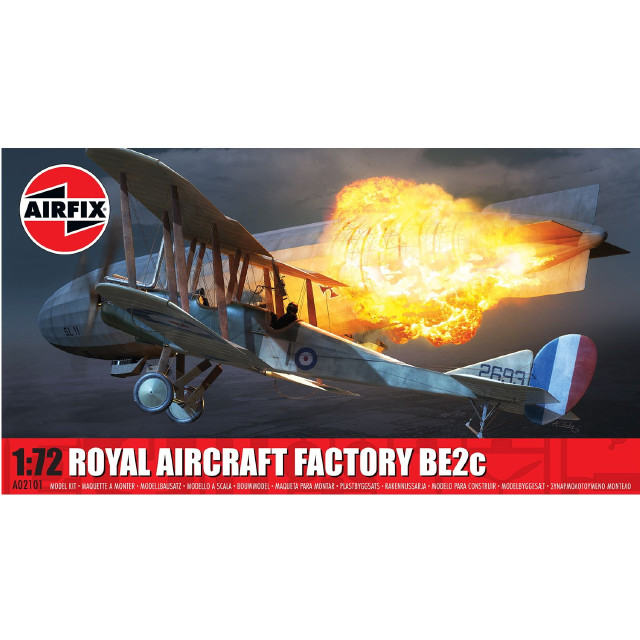 [PTM] (再販) 1/72 ロイヤル・クラフト・ファクトリー BE2c プラモデル(X2101) AIRFIX(エアフィックス)