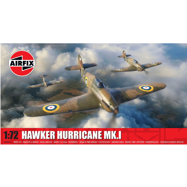 [PTM] 1/72 ホーカー ハリケーン Mk.I プラモデル(X-2067A) AIRFIX(エアフィックス)