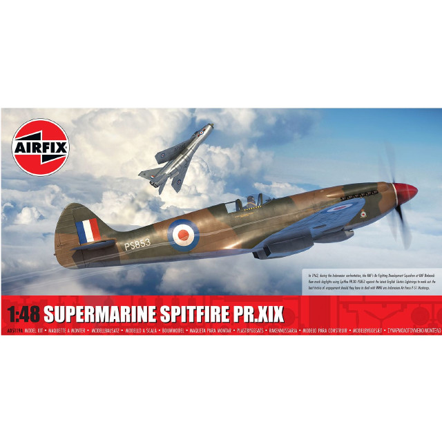 [PTM] 1/48 スーパーマリーン スピットファイア PR.XIX プラモデル(X-5119A) AIRFIX(エアフィックス)