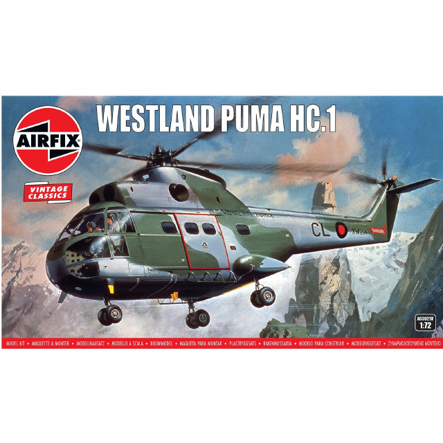 [PTM] (再販) 1/72 ウェストランド ピューマ HC.1 プラモデル(X-3021V) AIRFIX(エアフィックス)