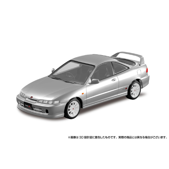 [PTM] 初回生産特典付属 楽プラ スナップキットシリーズ No.22-VS 1/32 ホンダ DC2インテグラ タイプR(ボーグシルバーメタリック) プラモデル(069400) アオシマ