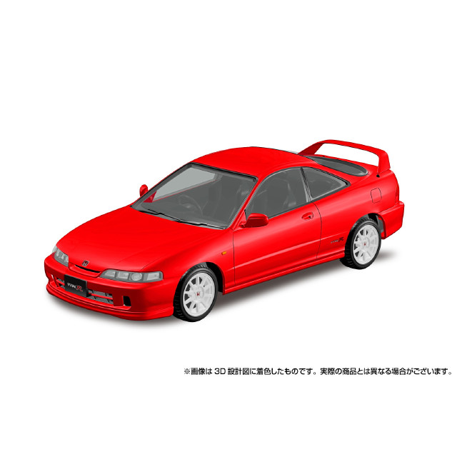 [PTM] 初回生産特典付属 楽プラ スナップキットシリーズ No.22-MR 1/32 ホンダ DC2インテグラ タイプR(ミラノレッド) プラモデル(069417) アオシマ