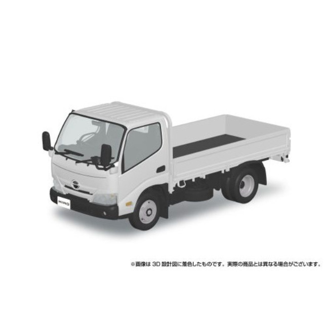 [PTM] 初回生産特典付属 楽プラ スナップキットシリーズ No.23-WE 1/32 日野 デュトロ 平ボデー(ホワイト) プラモデル(067222) アオシマ