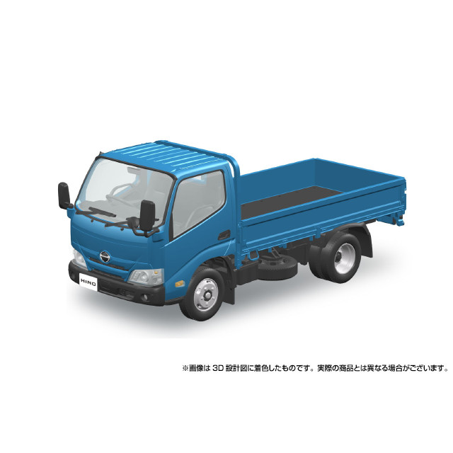 [PTM] 初回生産特典付属 楽プラ スナップキットシリーズ No.23-BE 1/32 日野 デュトロ 平ボデー(ブルー) プラモデル(067239) アオシマ