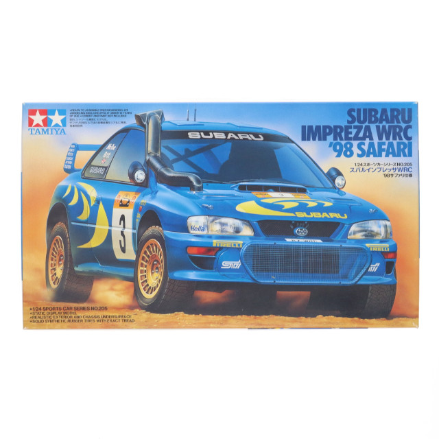 [PTM] スポーツカーシリーズ No.205 1/24 スバル インプレッサ WRC'98サファリ仕様 ディスプレイモデル プラモデル(24205) タミヤ