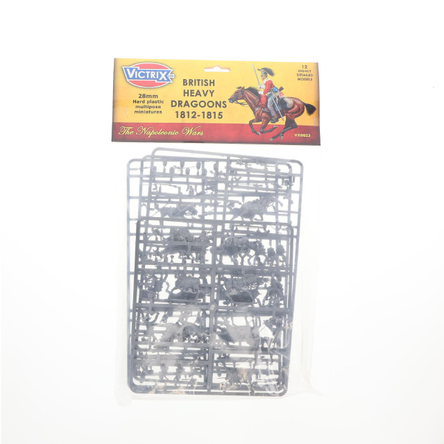 [PTM] The Napoleonic Wars British Heavy Dragoons(イギリス重竜騎兵隊) 1812-1815 28mm プラモデル(VX0023) Victrix Miniatures