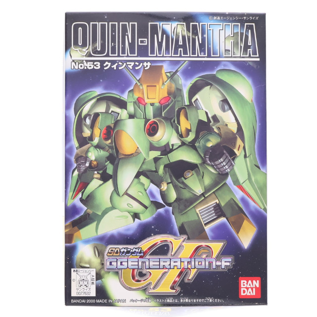 [PTM] SDガンダム BB戦士 53 クィンマンサ SDガンダム G-GENERATION-F プラモデル バンダイ