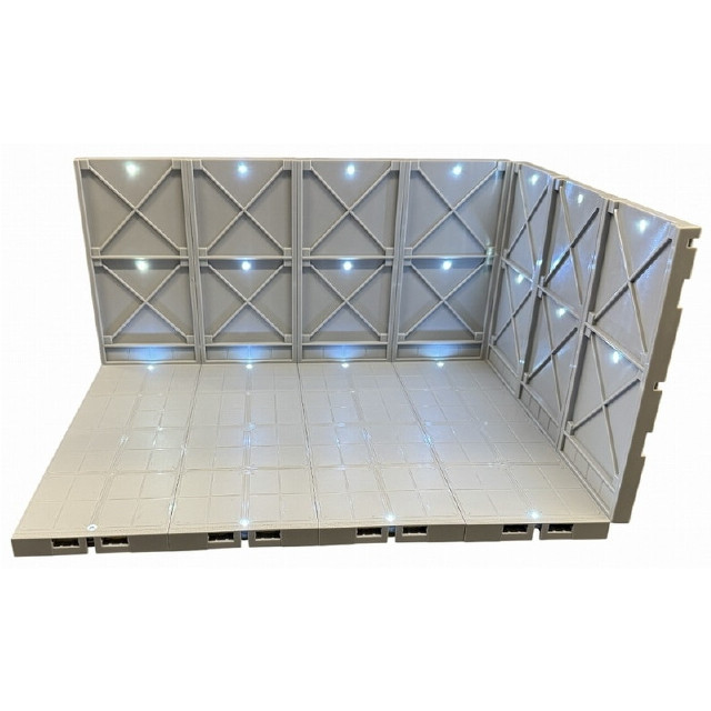 [PTM] LED付き格納庫(タイプA) プラモデル用アクセサリ HMA GARAGE(エイチエムエーガレージ)