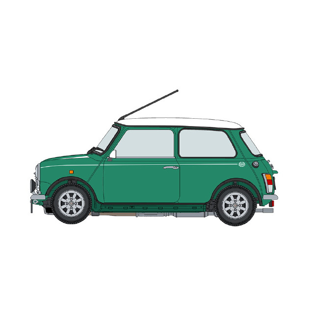 [PTM] 1/24 ミニ クーパー ヘリテイジコレクション 『アーモンドグリーン』 (1997) プラモデル(20789) ハセガワ