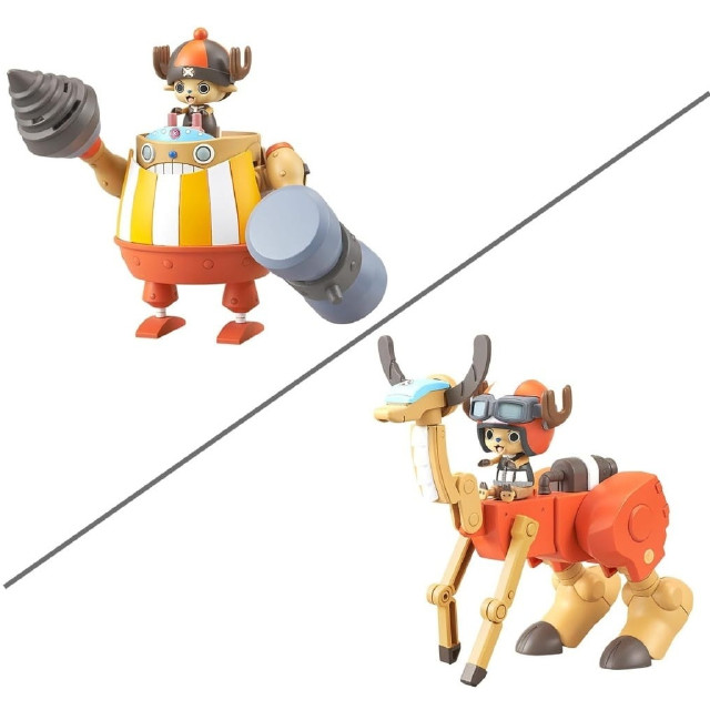 [PTM] チョッパーロボスーパー4号&5号(カンフートレーサー&ウォークホッパー) ONE PIECE(ワンピース) プラモデル(5069906) バンダイスピリッツ