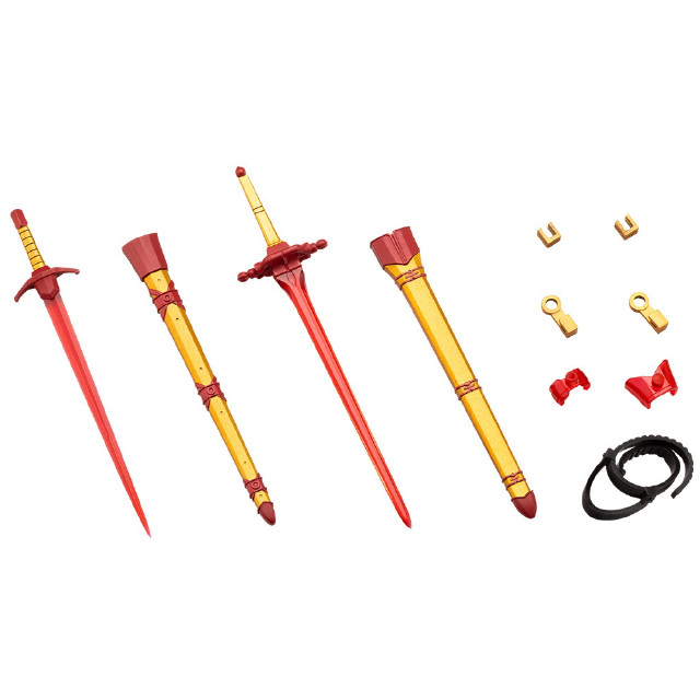 [PTM] M.S.G モデリングサポートグッズ バーチュアスタイル09 ソードセットA フレイムライトVer. プラモデル用アクセサリ(GE009) コトブキヤ