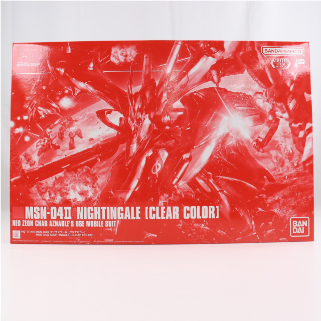 [PTM] ガンダムベース限定 HGUC 1/144 MSN-04II ナイチンゲール[クリアカラー] 機動戦士ガンダム 逆襲のシャア ベルトーチカ・チルドレン プラモデル(5068530) バンダイスピリッツ
