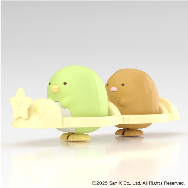 [PTM] 楽プラ すみっコぐらし No.SU-07 ぺんぎん?&とんかつ プラモデル(201244) アオシマ