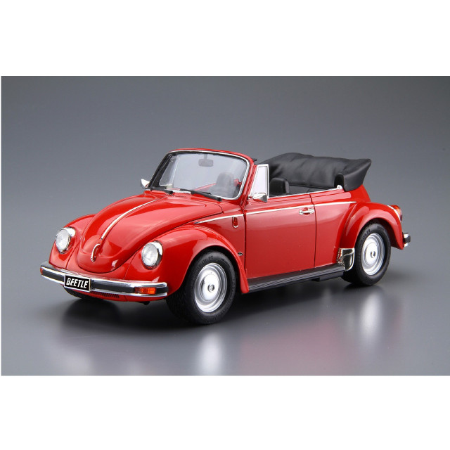 [PTM] ザ・モデルカー No.75 1/24 フォルクスワーゲン 15ADK ビートル 1303S カブリオレ '75 プラモデル(204665) アオシマ