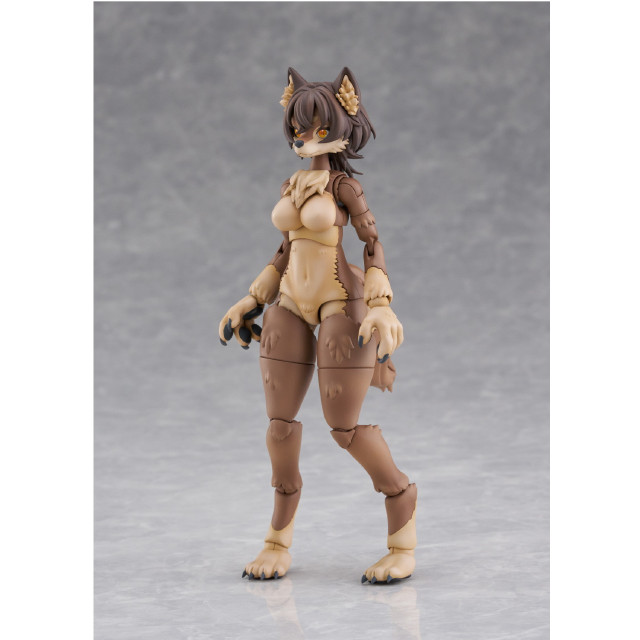 [PTM] けもプラ No.KP-02R ニホンオオカミ プラモデル(200155) アオシマ