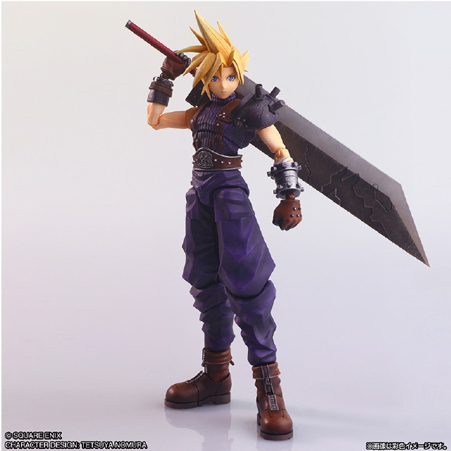 [PTM] ストラクチャーアーツ プラスチックモデルキットシリーズ クラウド・ストライフ FINAL FANTASY VII(ファイナルファンタジー7) プラモデル スクウェア・エニックス