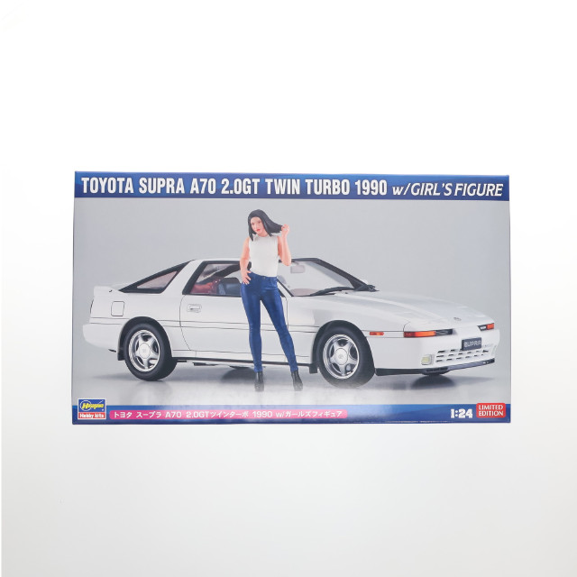 [PTM] 1/24 トヨタ スープラ A70 2.0GTツインターボ 1990 w/ガールズフィギュア プラモデル(SP614) ハセガワ