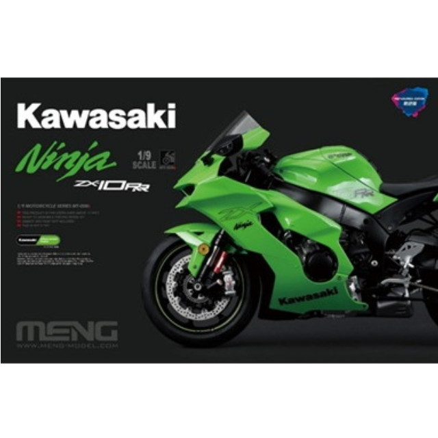[PTM] 1/9 カワサキ Ninja ZX-10RR(多色成型版) プラモデル(MMT-008S) MENG Model(モンモデル)