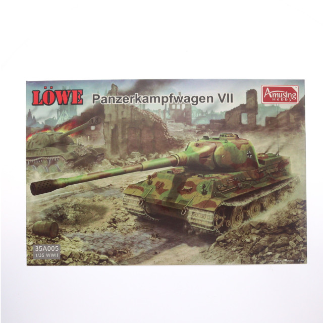 [PTM] 1/35 LOWE(レーヴェ) Panzerkampfwagen VII プラモデル(35A005) Amusing Hobby(アミュージングホビー)