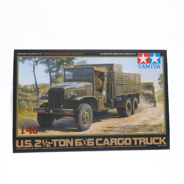 [PTM] ミリタリーミニチュアシリーズ No.48 1/48 アメリカ6x6カーゴトラック プラモデル(32548) タミヤ