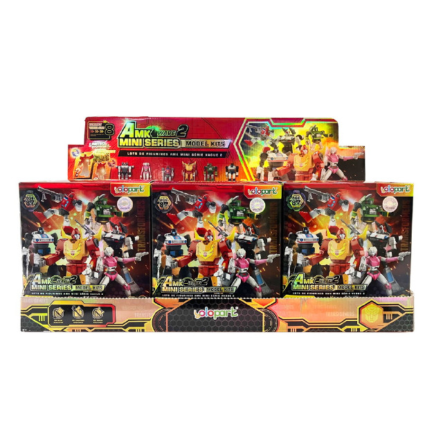 [PTM] (BOX) AMK MINI WAVE2トランスフォーマー/G1 プラモデル(6個) 童友社