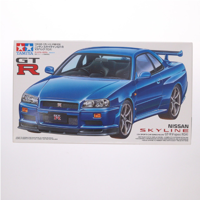 [PTM] スポーツカーシリーズ No.210 1/24 ニッサン スカイライン GT-R Vスペック(R34) ディスプレイモデル プラモデル(24210) タミヤ