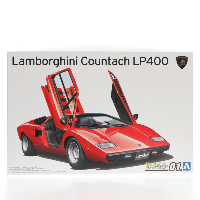 [PTM] ザ・スーパーカー No.1 1/24 '74 ランボルギーニ カウンタック LP400 プラモデル(202418) アオシマ