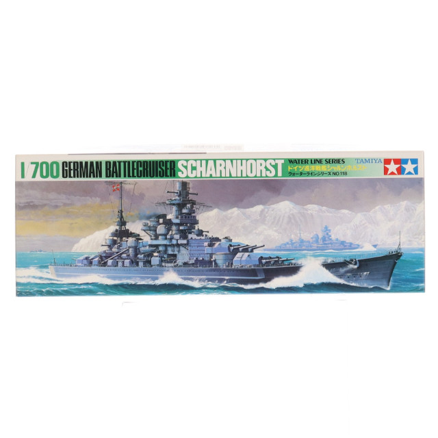 [PTM] ウォーターラインシリーズ No.118 1/700 ドイツ巡洋戦艦 シャルンホルスト プラモデル(77518) タミヤ