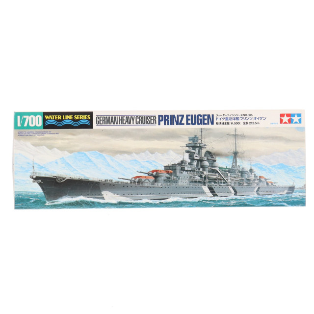 [PTM] ウォーターラインシリーズ No.805 1/700 ドイツ重巡洋艦プリンツ・オイゲン プラモデル(31805) タミヤ