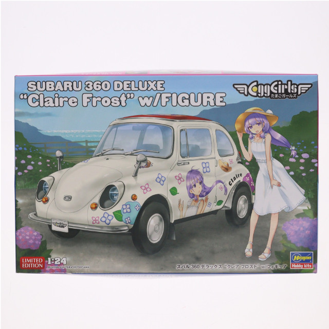 [PTM] たまごガールズ 1/24 スバル 360 デラックス 『クレア フロスト』 w/フィギュア プラモデル(SP648) ハセガワ