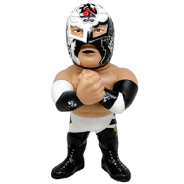 [SFT]16d ソフビコレクション 026 新日本プロレス BUSHI (白黒コスチューム) 「ソフビフィギュア ジュウロクホウイ